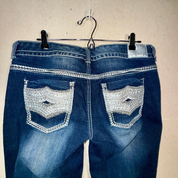 Maurices Premium Womens Bootcut Jeans Blue Denim Size 13/14 Regular - Picture 1 of 9